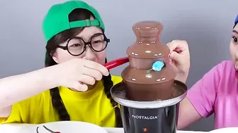 Chocolate Fondue Real Food Challenge DONA