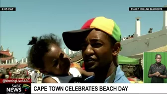 Cape Town beaches packed on the City's traditional beach day