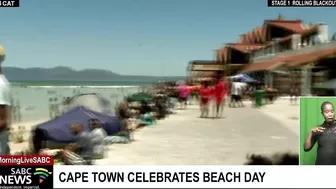 Cape Town beaches packed on the City's traditional beach day