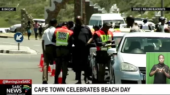 Cape Town beaches packed on the City's traditional beach day