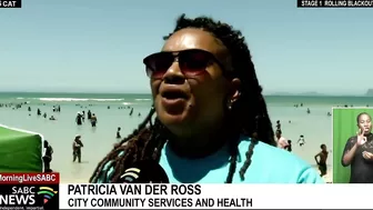 Cape Town beaches packed on the City's traditional beach day