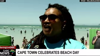 Cape Town beaches packed on the City's traditional beach day