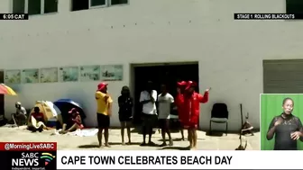 Cape Town beaches packed on the City's traditional beach day