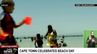 Cape Town beaches packed on the City's traditional beach day