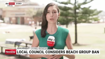 Local council considers beach group ban after rubbish left on Bronte Beach