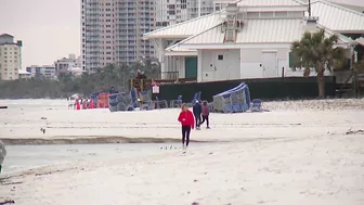 Clam Pass Beach reopens to visitors as some remain wary of post Ian water