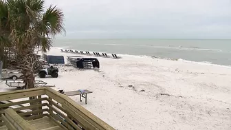 Clam Pass Beach reopens to visitors as some remain wary of post Ian water