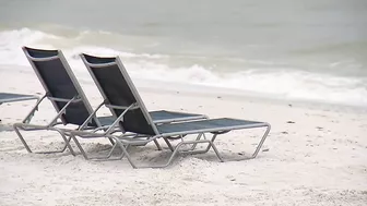 Clam Pass Beach reopens to visitors as some remain wary of post Ian water