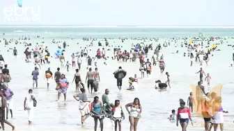 Mombasa Public Beaches Safety: Merrymakers Urged To Exercise Caution On The Beach