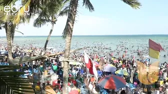 Mombasa Public Beaches Safety: Merrymakers Urged To Exercise Caution On The Beach