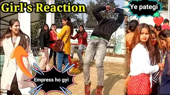 Girl's Reaction ???? || Empress ho gyi ???? #reaction #instagram #viral #reels