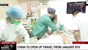 China to open up travel from January amid COVID-19