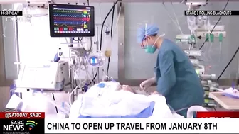 China to open up travel from January amid COVID-19