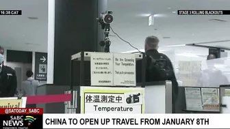 China to open up travel from January amid COVID-19