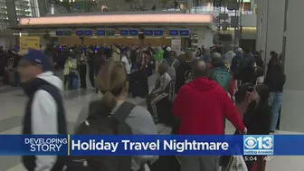 Holiday travel nightmare felt at Sacramento International Airport