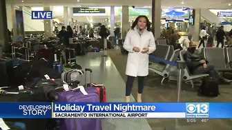 Holiday travel nightmare felt at Sacramento International Airport