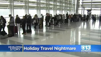 Holiday travel nightmare felt at Sacramento International Airport