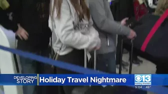 Holiday travel nightmare felt at Sacramento International Airport