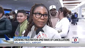 Travel troubles persist at Orlando International Airport