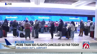 Travel troubles persist at Orlando International Airport