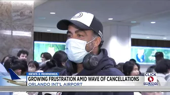 Travel troubles persist at Orlando International Airport