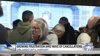 Travel troubles persist at Orlando International Airport