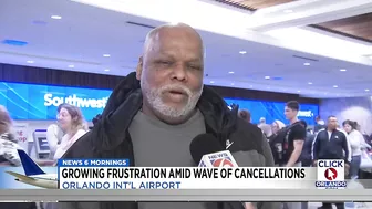 Travel troubles persist at Orlando International Airport