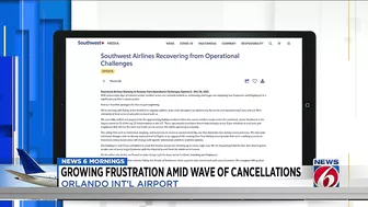 Travel troubles persist at Orlando International Airport