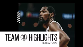 Highlights | Nets Extend Winning Streak to 9 Games with Win in Cleveland