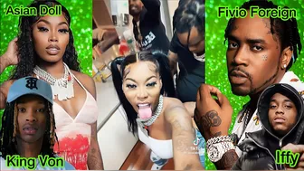 Asian Doll Bashed after Twerking on her Exes King Von & Iffy Foreign Friend Fivio Foreign‼️