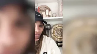 Serena Williams gives TikTok tour of Venus' trophy wall