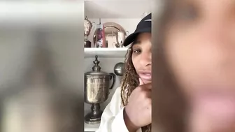 Serena Williams gives TikTok tour of Venus' trophy wall