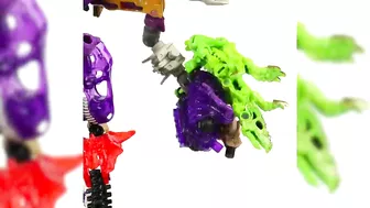 Transformers LEGACY: Beast Wars Stop Motion Compilation Volume 4 | Transformation Animation