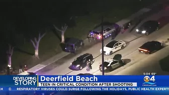 Deerfield Beach shooting injured teen