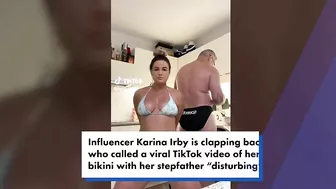 Influencer who ‘lives in bikinis’ responds to backlash over ‘disturbing’ video with stepdad | NYPost