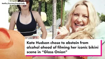 Kate Hudson avoided alcohol ahead of her ‘Glass Onion’ bikini scene | Page Six Celebrity News