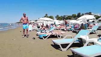 Walk Beach Kallithea Halkidiki Greece Bikini 4k #beachwalk #bikini