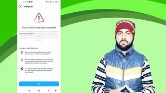 instagram your content has been removed | instagram help us confirm you own this account problem