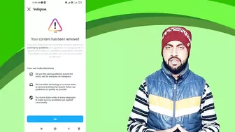 instagram your content has been removed | instagram help us confirm you own this account problem