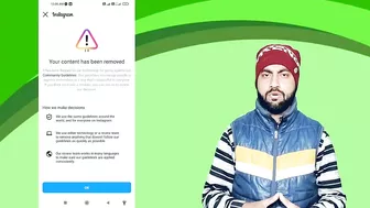 instagram your content has been removed | instagram help us confirm you own this account problem
