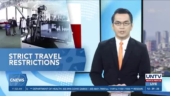 Strict travel restrictions para sa mga biyahero mula China, pinag-aaralan ng PH gov’t – DOTr