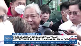 Strict travel restrictions para sa mga biyahero mula China, pinag-aaralan ng PH gov’t – DOTr