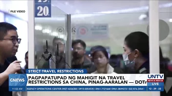 Strict travel restrictions para sa mga biyahero mula China, pinag-aaralan ng PH gov’t – DOTr