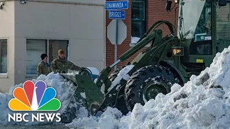 Buffalo Mayor Announces Lifting Of Travel Ban After Heavy Snowfall