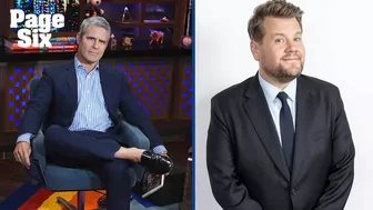 Andy Cohen claims James Corden copied the ‘Watch What Happens Live’ set | Page Six Celebrity News