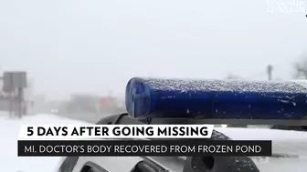 Michigan Doctor Found Dead Under Ice of Frozen Pond 5 Days After Going Missing | PEOPLE