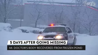 Michigan Doctor Found Dead Under Ice of Frozen Pond 5 Days After Going Missing | PEOPLE