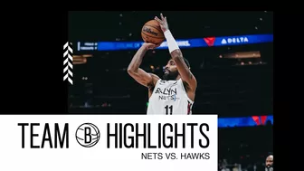 Highlights | Nets Extend Winning Streak to 10 Games with Win in Hawks