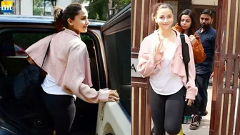 Alia Bhatt start maintaining her Figure at Yoga after the birth of her baby to start New Project