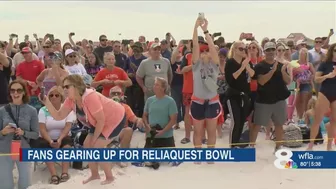 ReliaQuest Bowl brings thousands of fans to Clearwater Beach